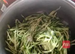 How to make cucumber mixed with pulled skin Illustration 4