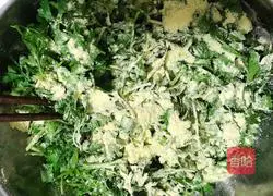 Illustration of how to steam coriander 5