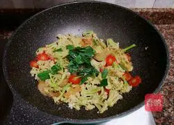 Illustration of how to make white fungus and stir-fried cauliflower 12