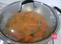 Illustration of braised silver chestnut pumpkin 8