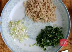 Illustration of how to make fried minced tofu 6