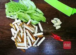 豆Illustration of how to make stir-fried bitter melon 1