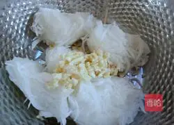 Illustration of how to make cold shredded radish 4