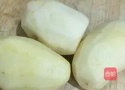 Illustration of how to make fried potatoes 1