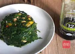 Light meal Illustration of how to make sweet potato leaves 14