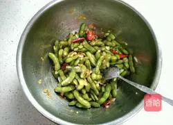 Illustration of how to make cold edamame 9