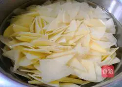 Illustration of how to make tofu mixed with tomato sauce 2