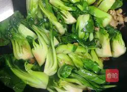 Oyster Sauce Shanghai Green Recipe Illustration 3