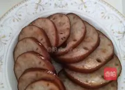 Honey glutinous rice lotus root recipe 15