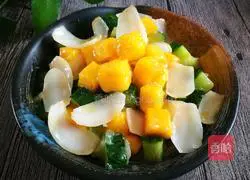 Mango, Cucumber and Lily Recipe Illustration 7