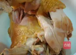 Illustration of how to make cold shredded chicken 14