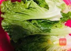 Oyster sauce lettuce Illustration of how to do it 1