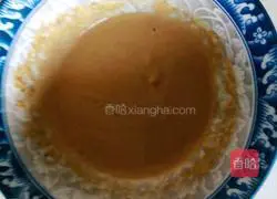 Illustration of how to mix spinach with sesame paste 7