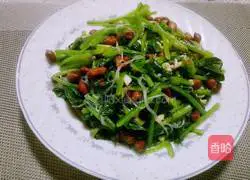 Illustration of how to make cold spinach 6