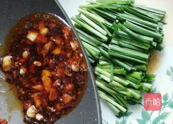 Illustration of how to make cold leeks 10