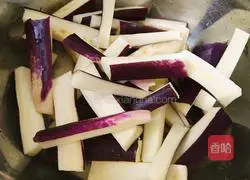 Illustration of how to make fish-flavored eggplant 2