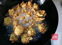 Illustration of how to make shredded radish meatballs 16