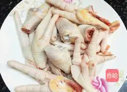 Illustration of how to make cold chicken feet 2