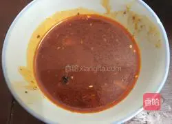 Illustration of how to make cold vermicelli 6