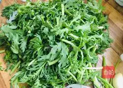 Illustration of how to steam chrysanthemum chrysanthemum 1