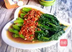 Illustration of how to make oyster cabbage heart (chopped pepper version) 1