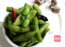 Illustration of how to make boiled edamame 5