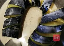 Illustration of how to make crispy eggplant 2