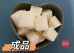 Illustration of how to make refreshing pickled radish (same as KFC) 4