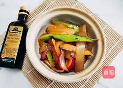 Illustration of how to make Liangpi fragrant dried cucumbers 11