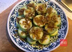 Illustration of how to make steamed loofah with garlic 6