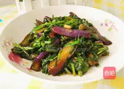 Illustration of how to make fried eggplant and leeks 15