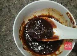 Illustration of how to make yam with sauce 2