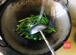 Garlic water spinach recipe 4