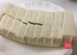 Illustration of how to make oyster sauce tofu 2