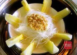 Illustration of how to make vermicelli baby vegetables 7