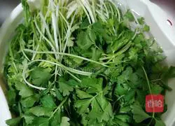 Illustration of how to make wheat celery and wheat rice 1