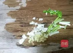 Illustration of how to make pepper and sesame tofu 2