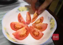 Illustration of how to make white sugar tomatoes 2