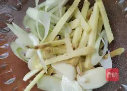 Illustration of how to make mushrooms and vegetables 3