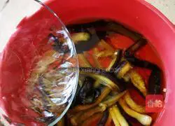 Korean eggplant cold soup recipe 8