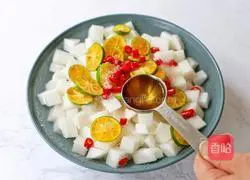 Illustration of how to make Sprite-lime pickled radish 12