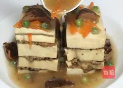 Illustration of how to make Zhixiang tofu 10