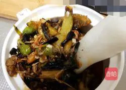 Illustration of how to cook eggplant with thunder 8