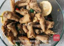 Recipe for lemon chicken feet Illustration 10