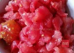 Illustration of tomato cold noodles 4