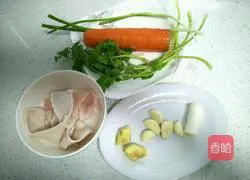 Illustration of how to make cold pork rinds 1