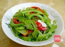 Illustration of how to make stir-fried bitter melon 10