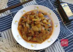 Illustration of how to stir-fry eggplant with olive oil 12