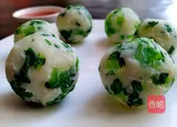 Illustration of how to make mustard yam balls 8