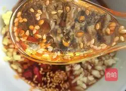 Illustration of how to make cold fern root powder 9